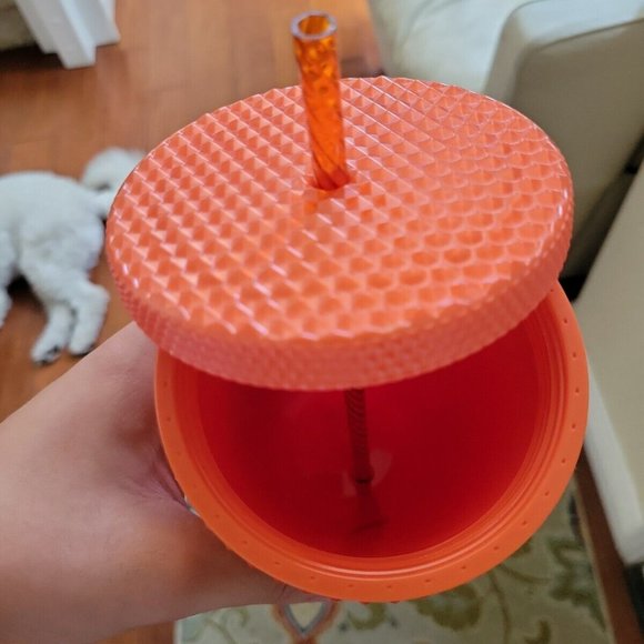 Brand New Starbucks Orange Fall Halloween Studded Bling Tumbler Venti | 24 oz | - Picture 3 of 4